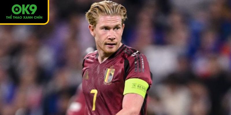 Ngôi sao De Bruyne vẫn sẽ là linh hồn trong lối chơi của đội tuyển Bỉ